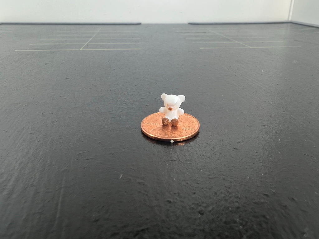 HO Scale Bear Prize for carnival game (8 pack)