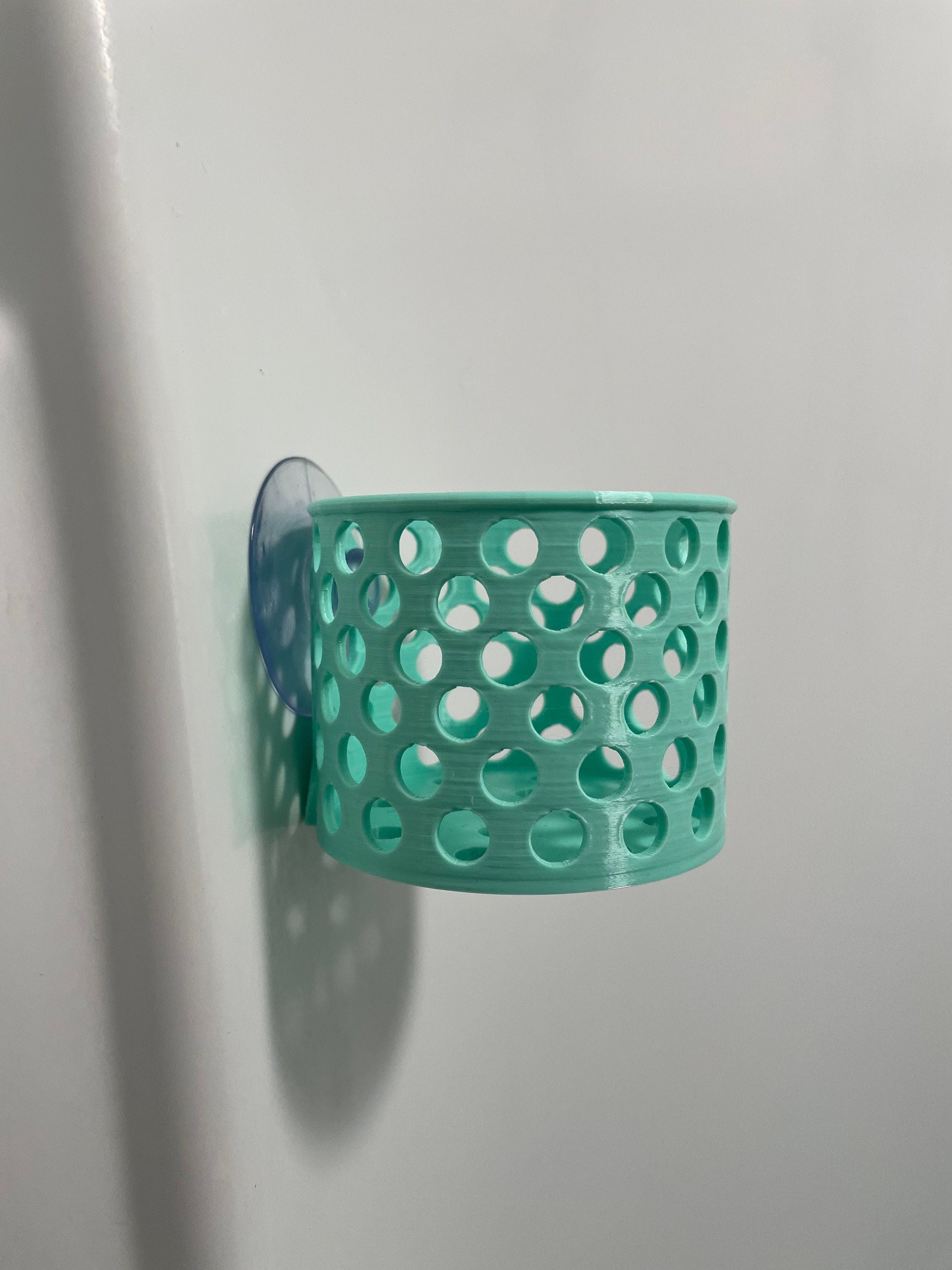 Shower Steamer Holder. Shower Suction Cup Basket.