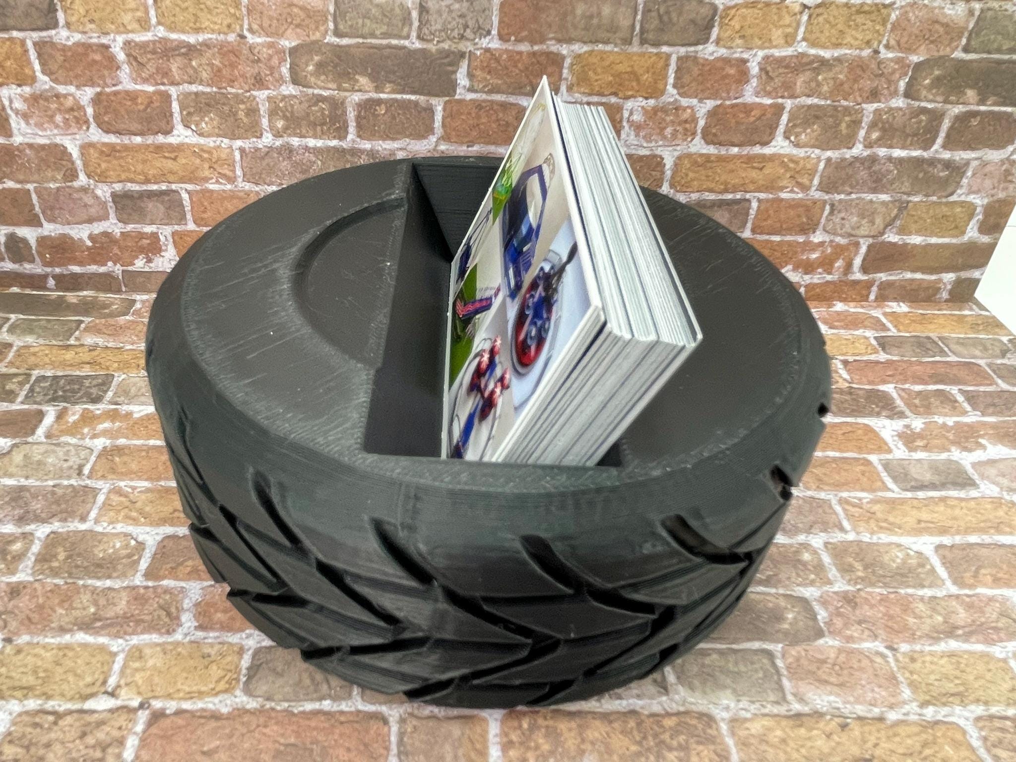 Tire Business Card Holder