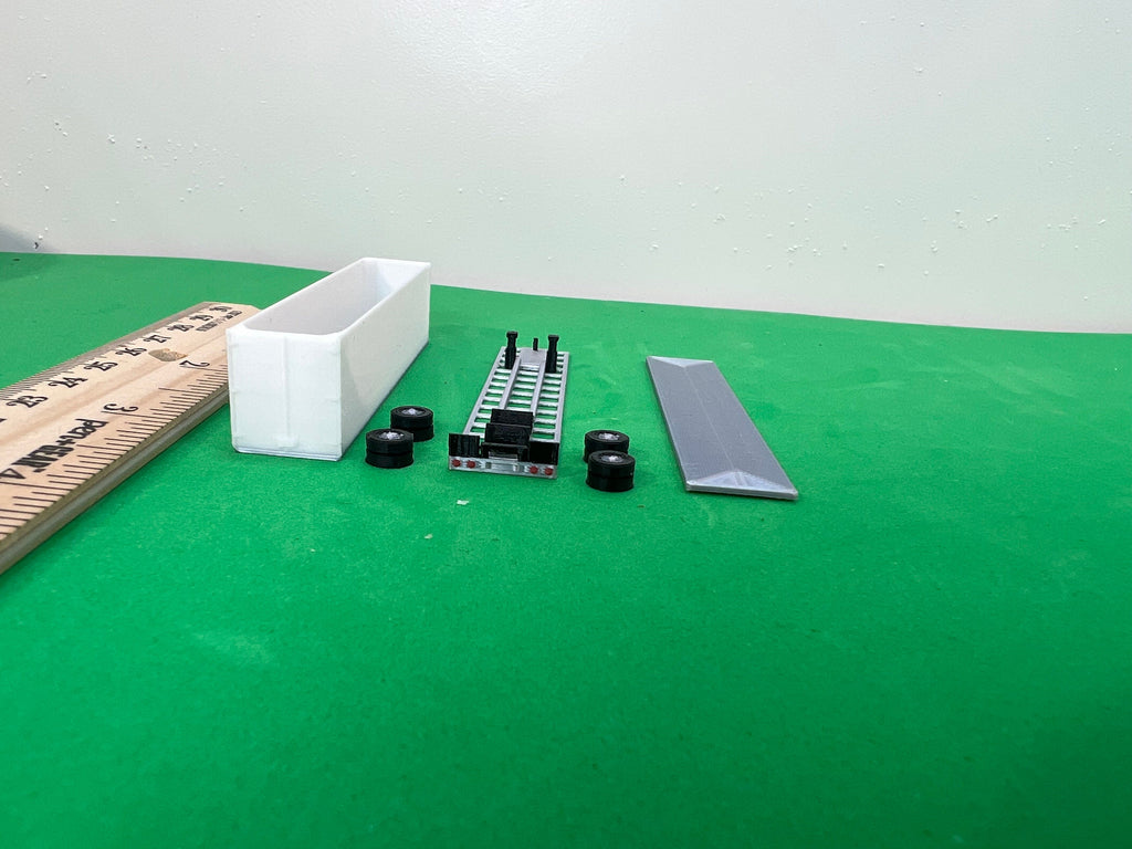 N Scale 53ft Trailer (2 pack)