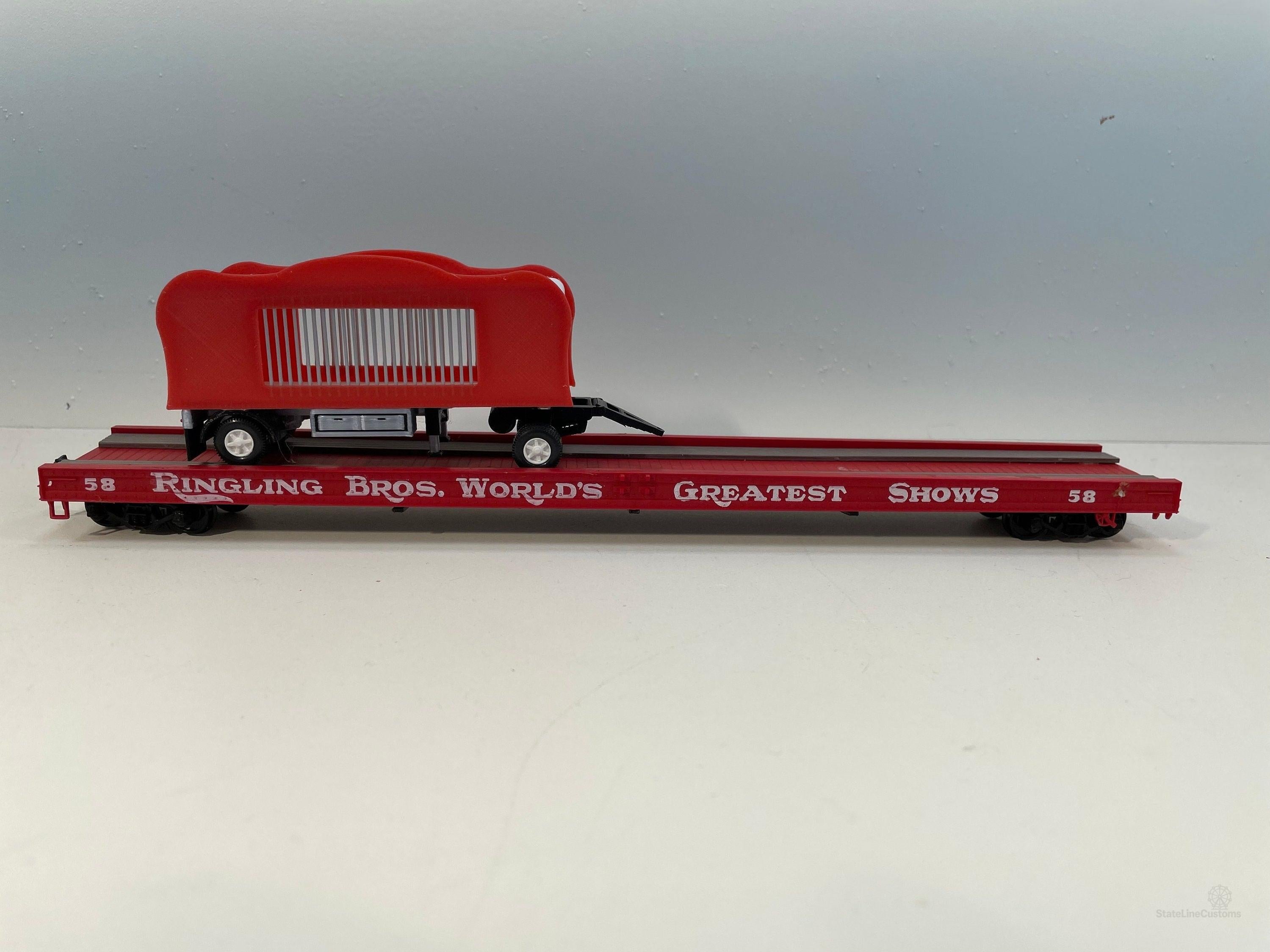 HO Scale Circus Wagon Kit