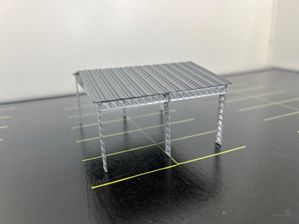 HO Scale Covered Buidling for train layout.