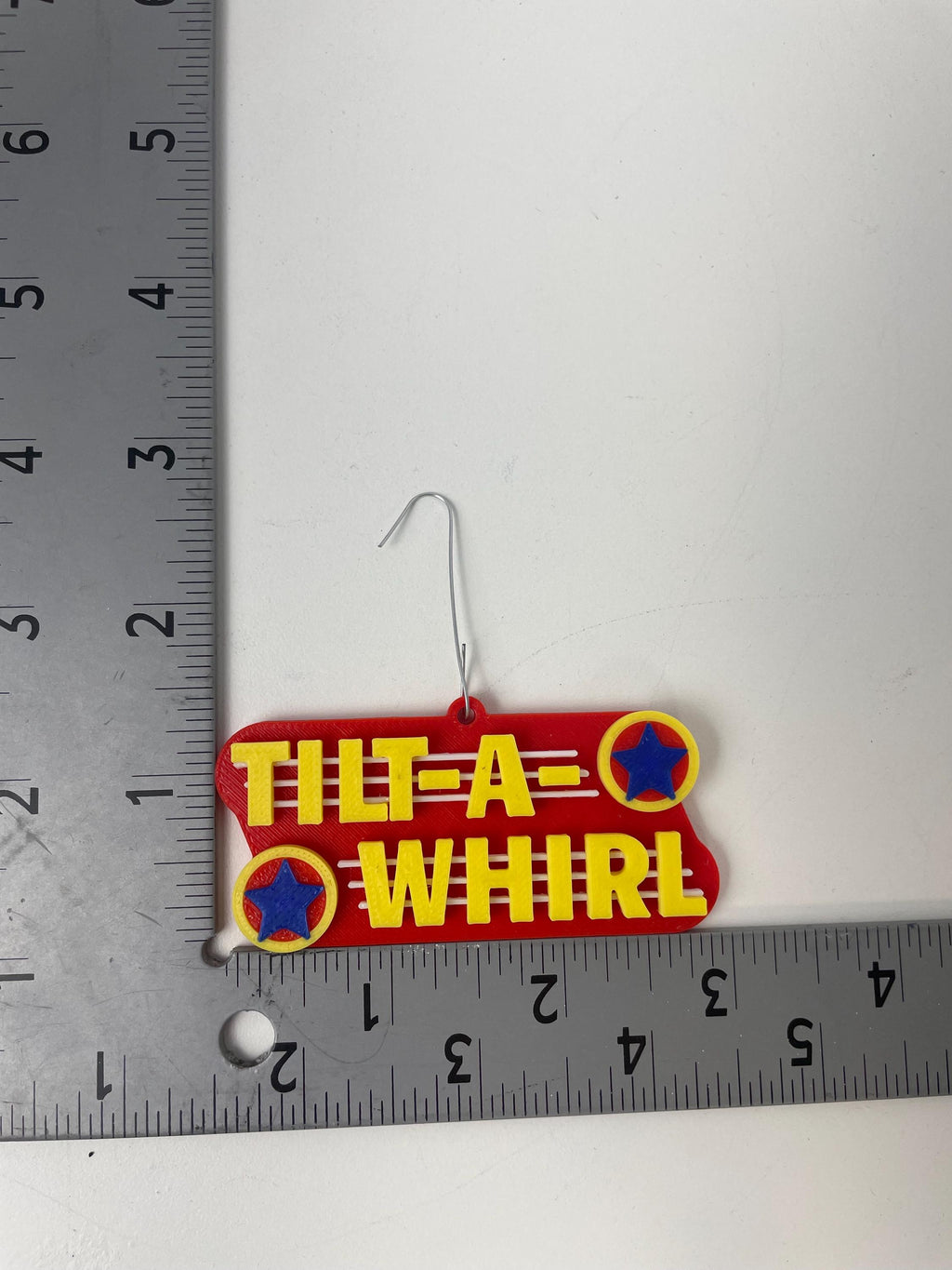 Tilt A Whirl Tub Christmas Ornament!