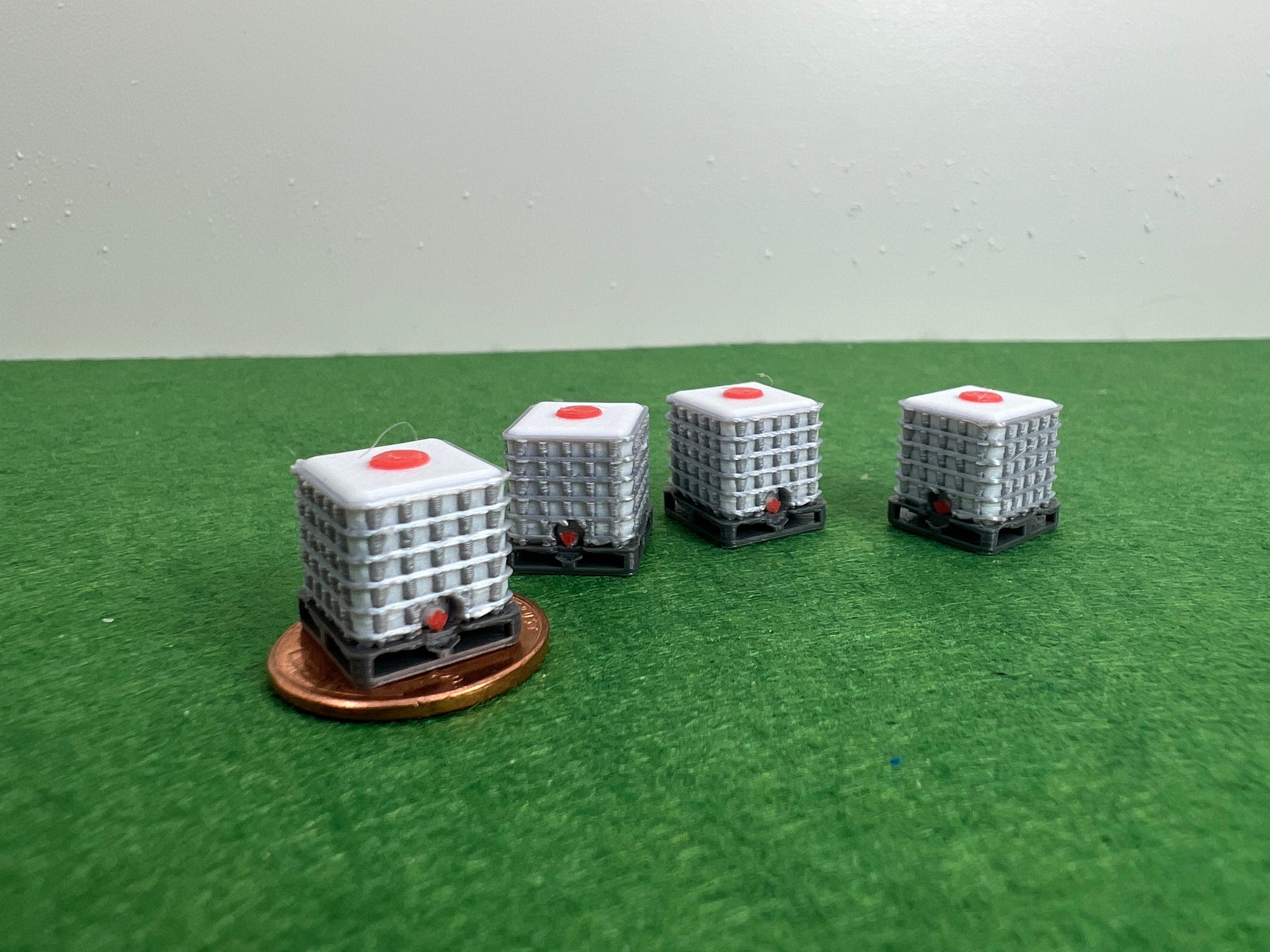 HO Scale IBC Tote (4 pack)