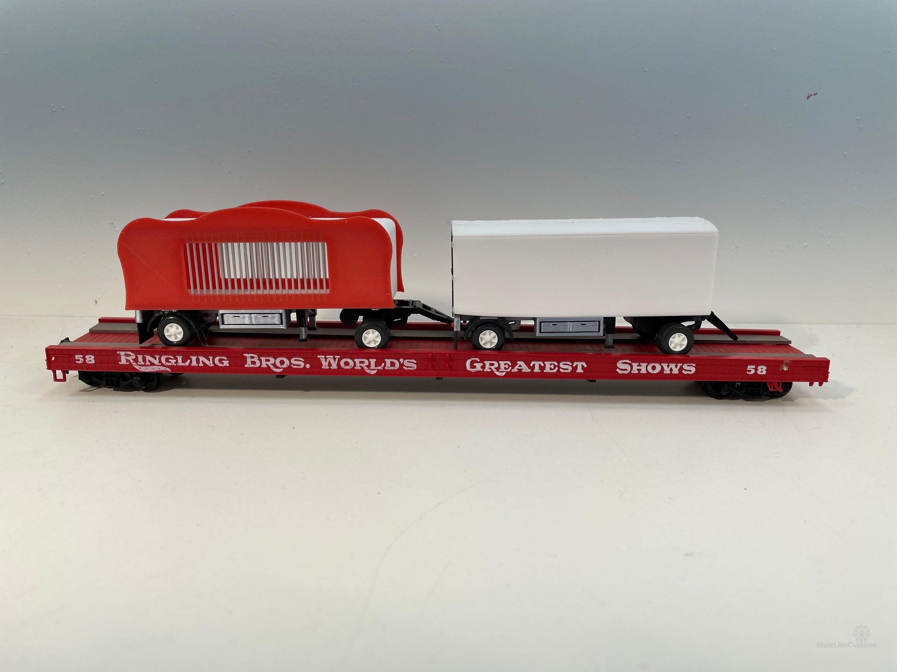 HO Scale Circus Wagon Kit