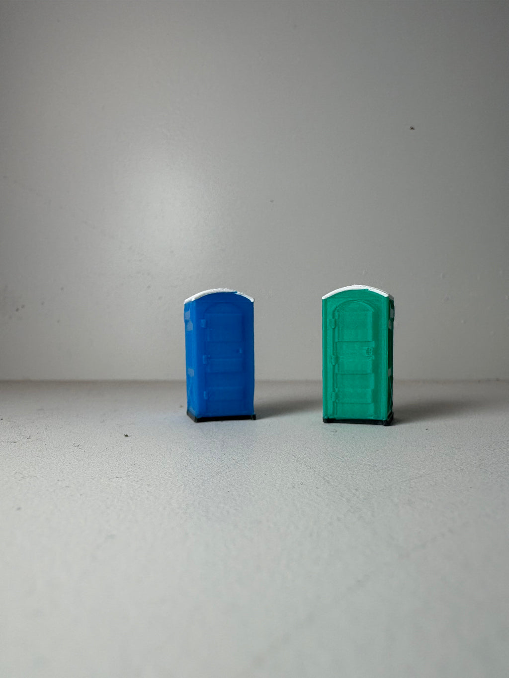 HO Scale Porta Potty. (2 Pack)
