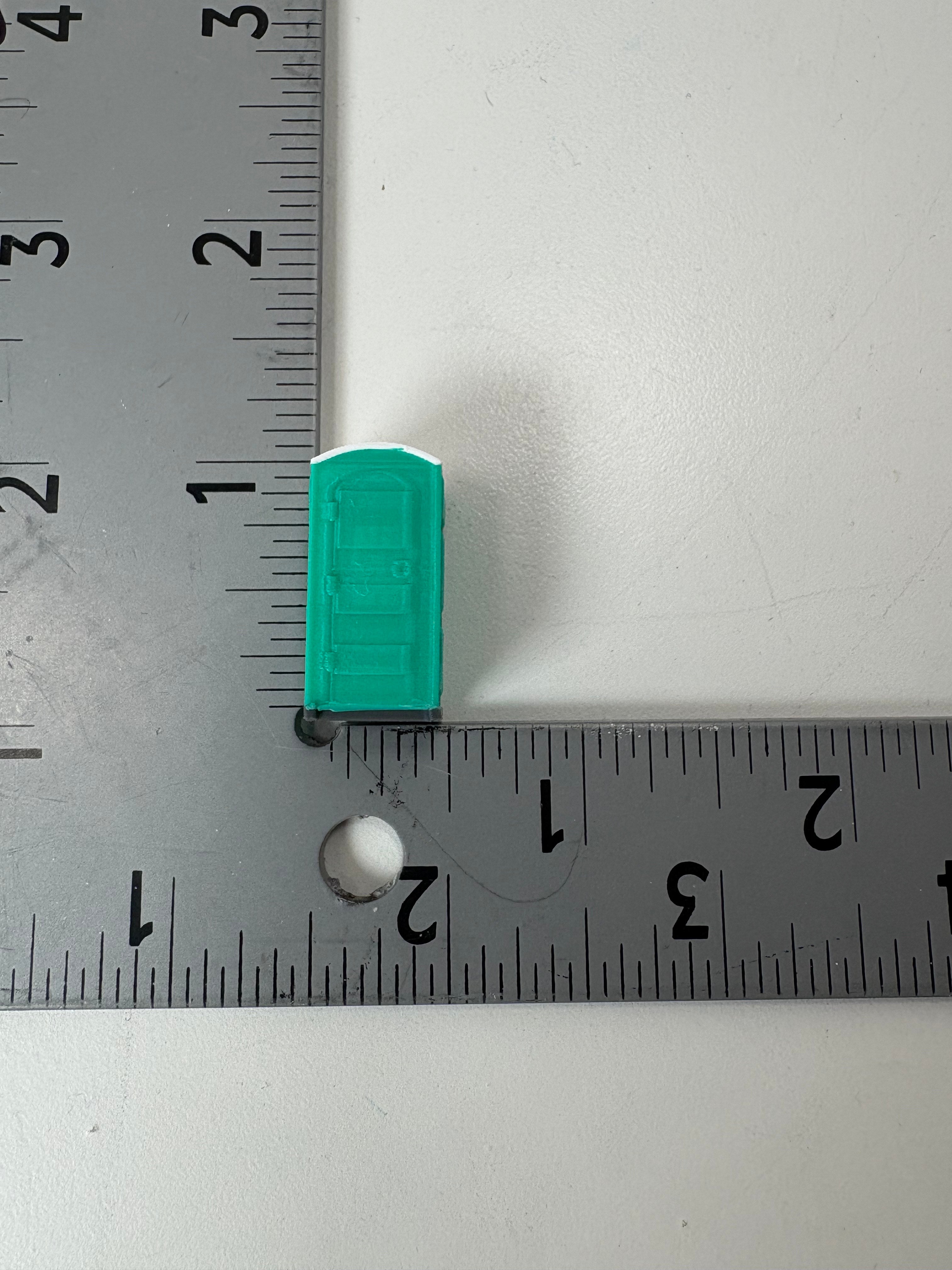 HO Scale Porta Potty. (2 Pack)