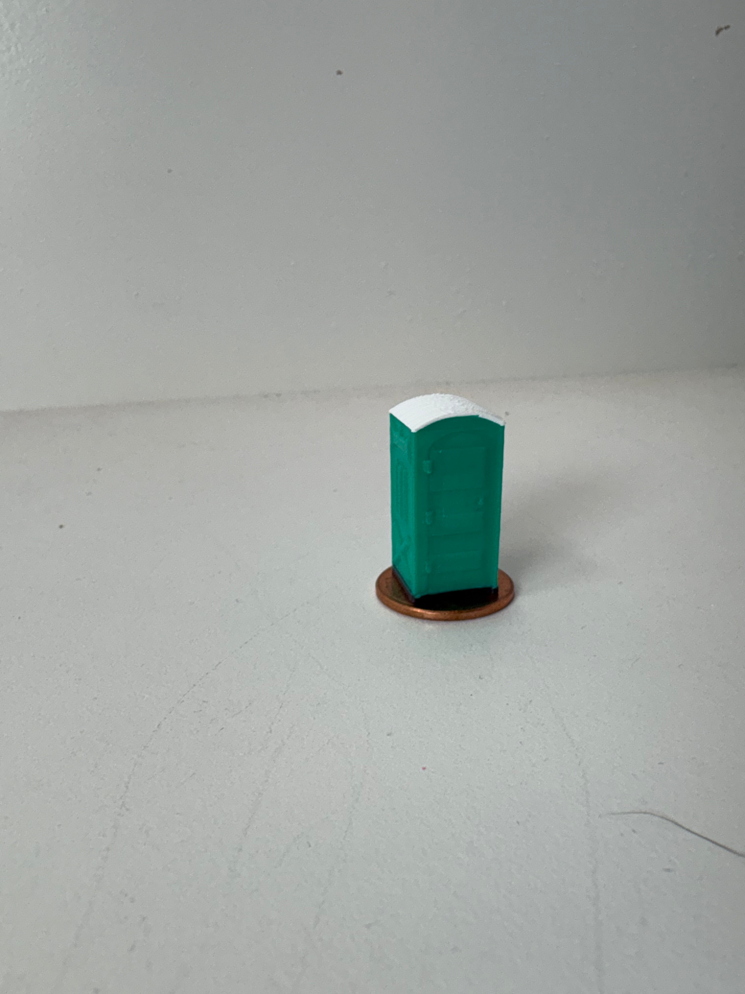 HO Scale Porta Potty. (2 Pack)