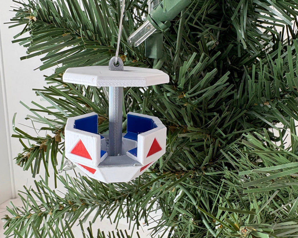 Ferris Wheel Seat Christmas Ornament!