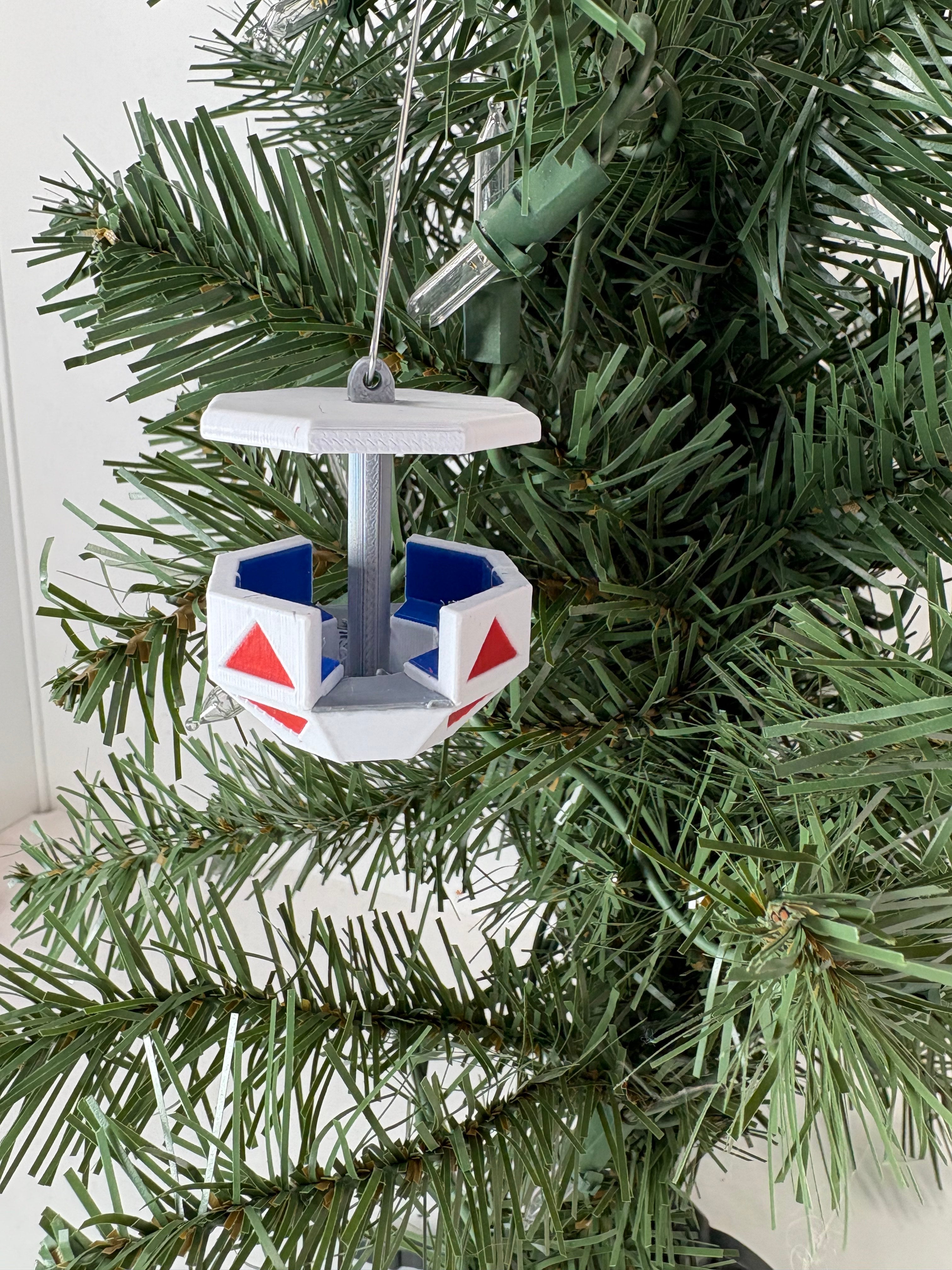 Ferris Wheel Seat Christmas Ornament!