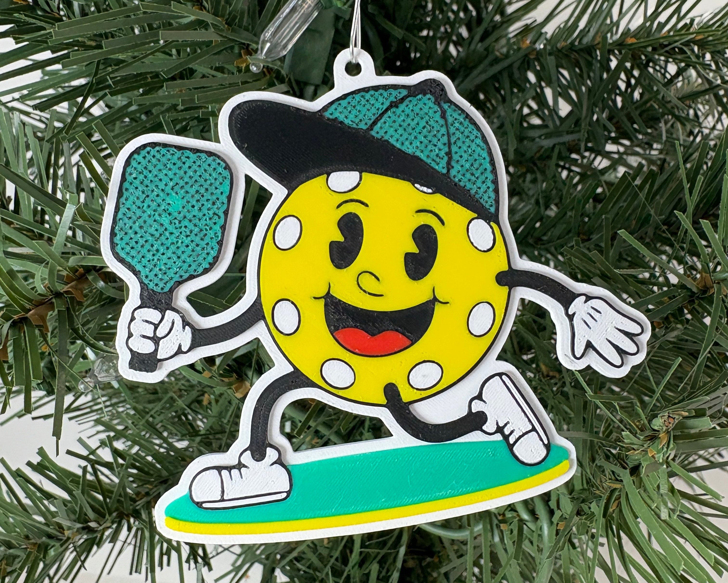 Pickleball Christmas Ornament!