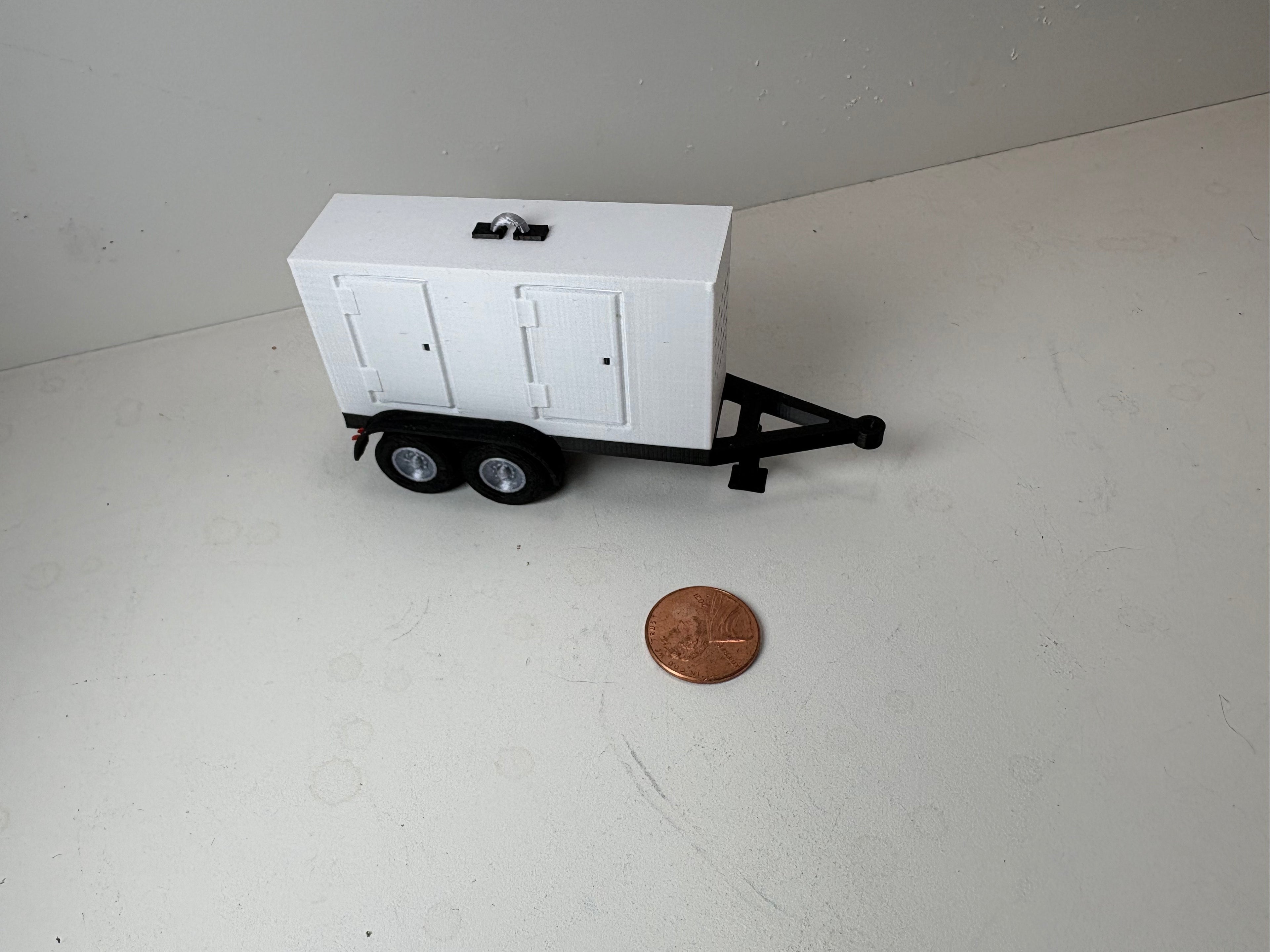 1/48 Scale Generator Trailer Kit