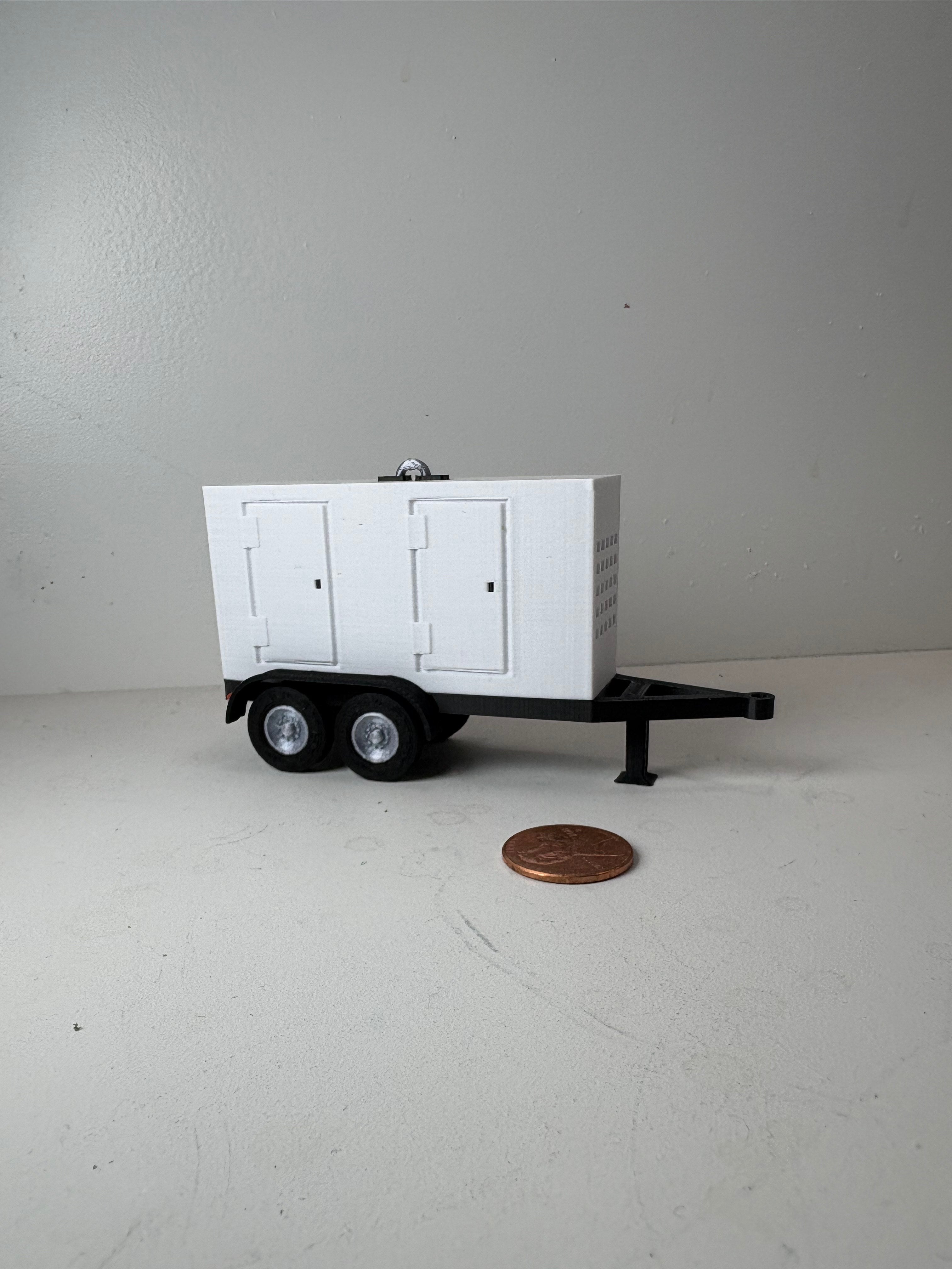1/48 Scale Generator Trailer Kit
