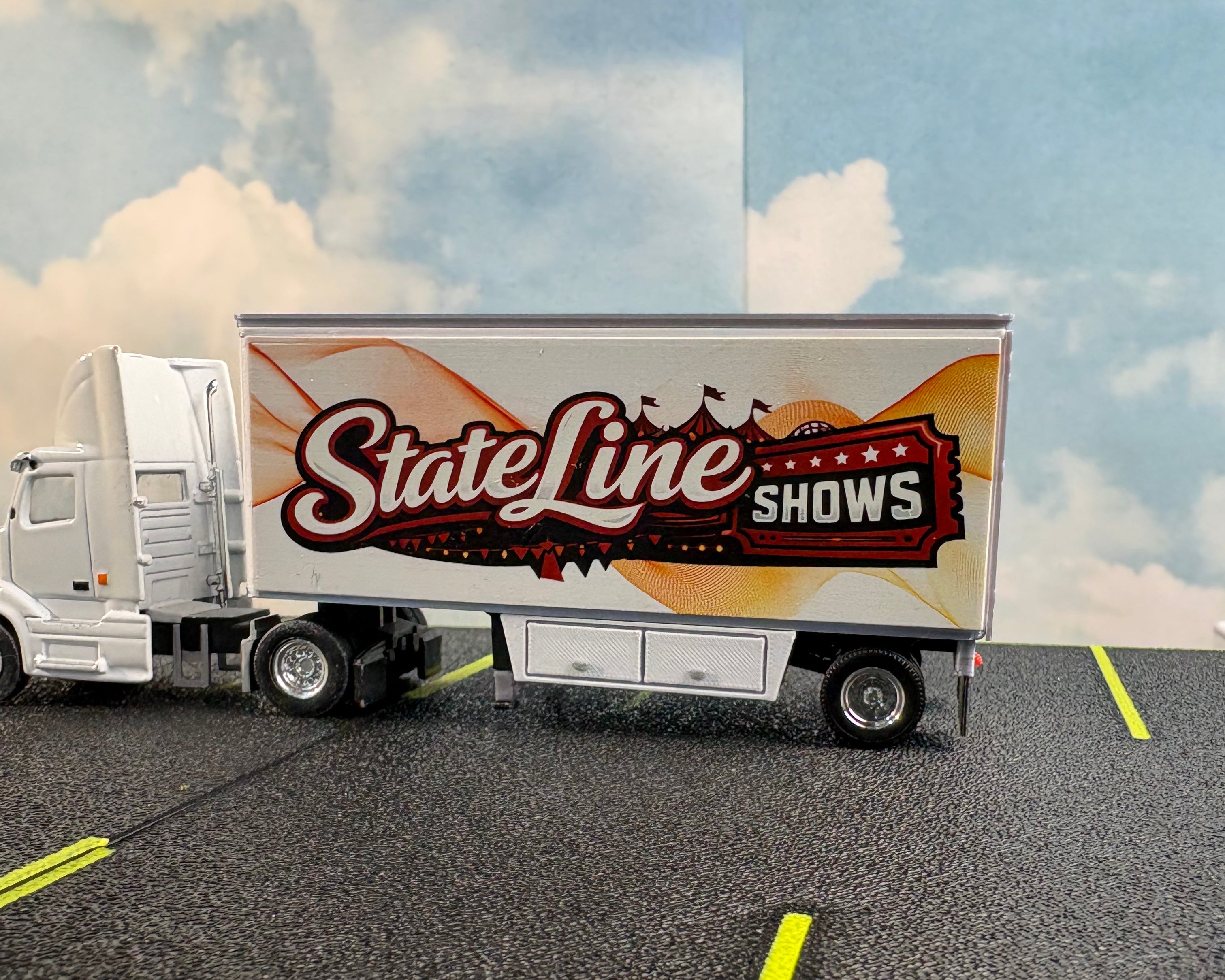 HO Scale PUP Trailer Kit (Custom Graphics)
