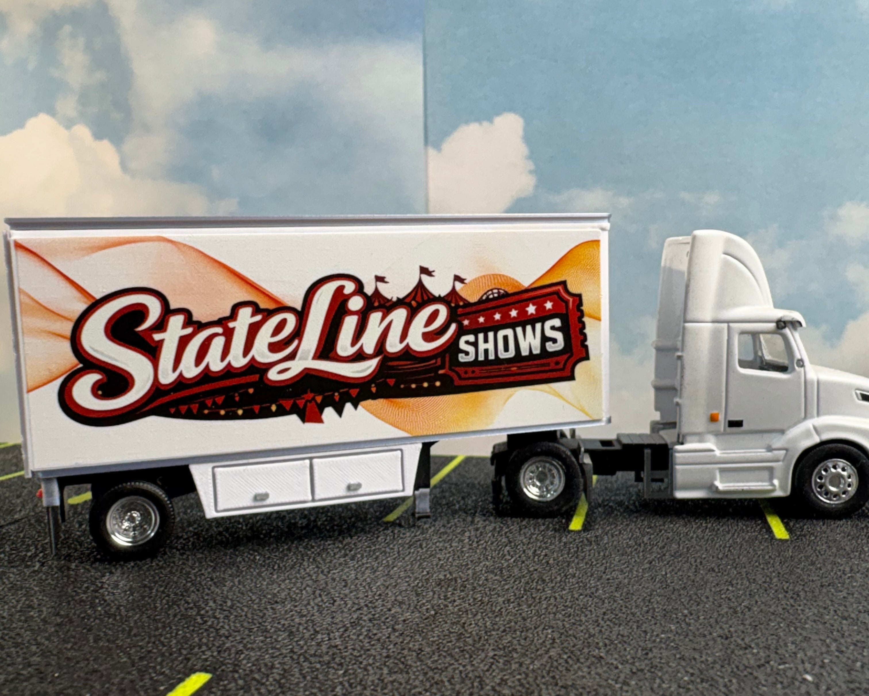 HO Scale PUP Trailer Kit (Custom Graphics)