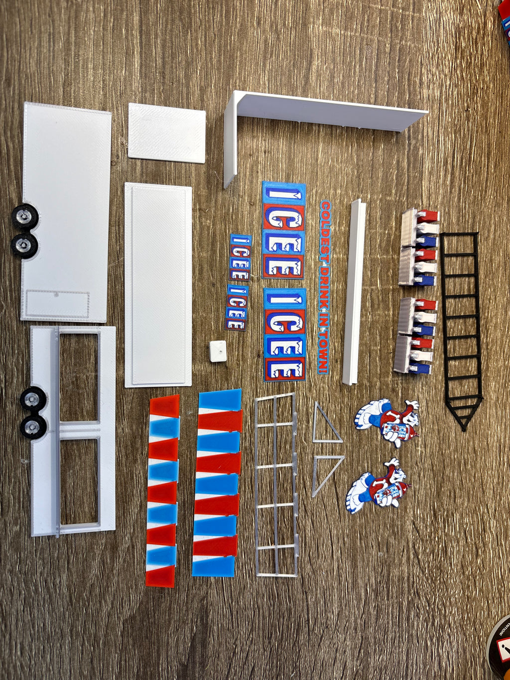 HO Scale Food Trailer - ICEE