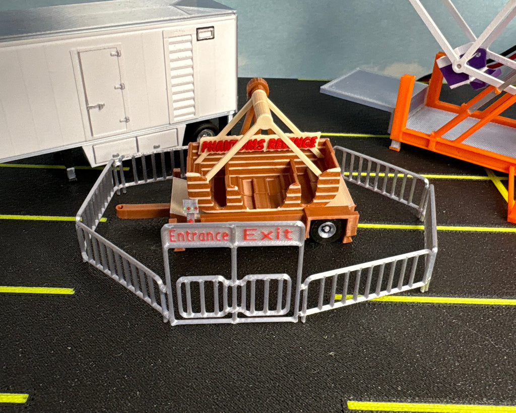 HO Scale Phantoms Revenge Kiddie Ride