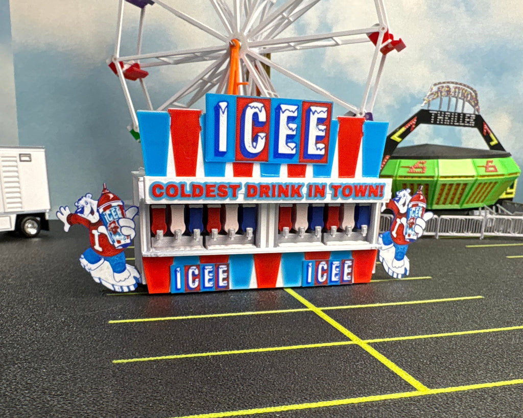 HO Scale Food Trailer - ICEE
