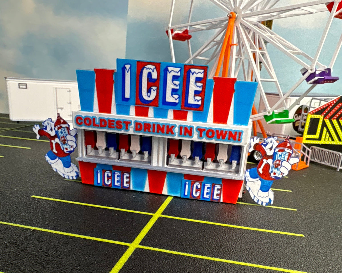 HO Scale Food Trailer - ICEE
