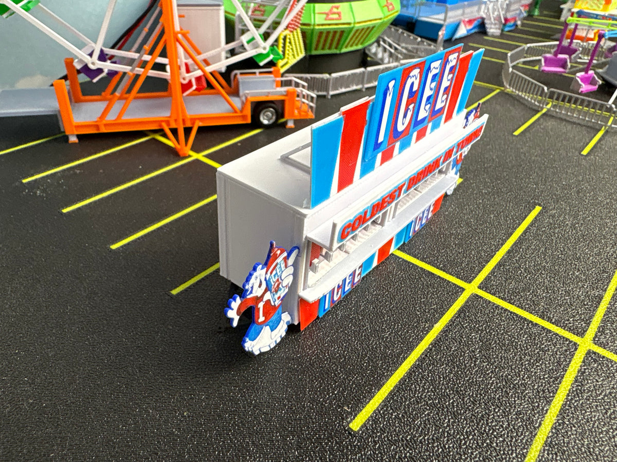 HO Scale Food Trailer - ICEE