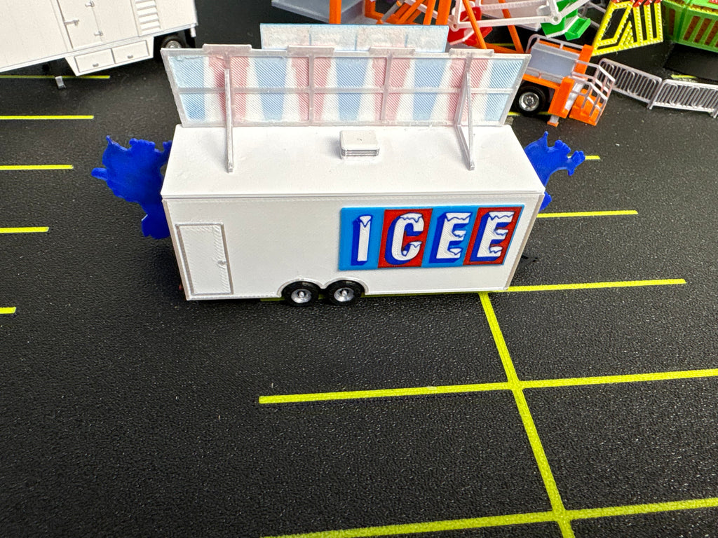 HO Scale Food Trailer - ICEE