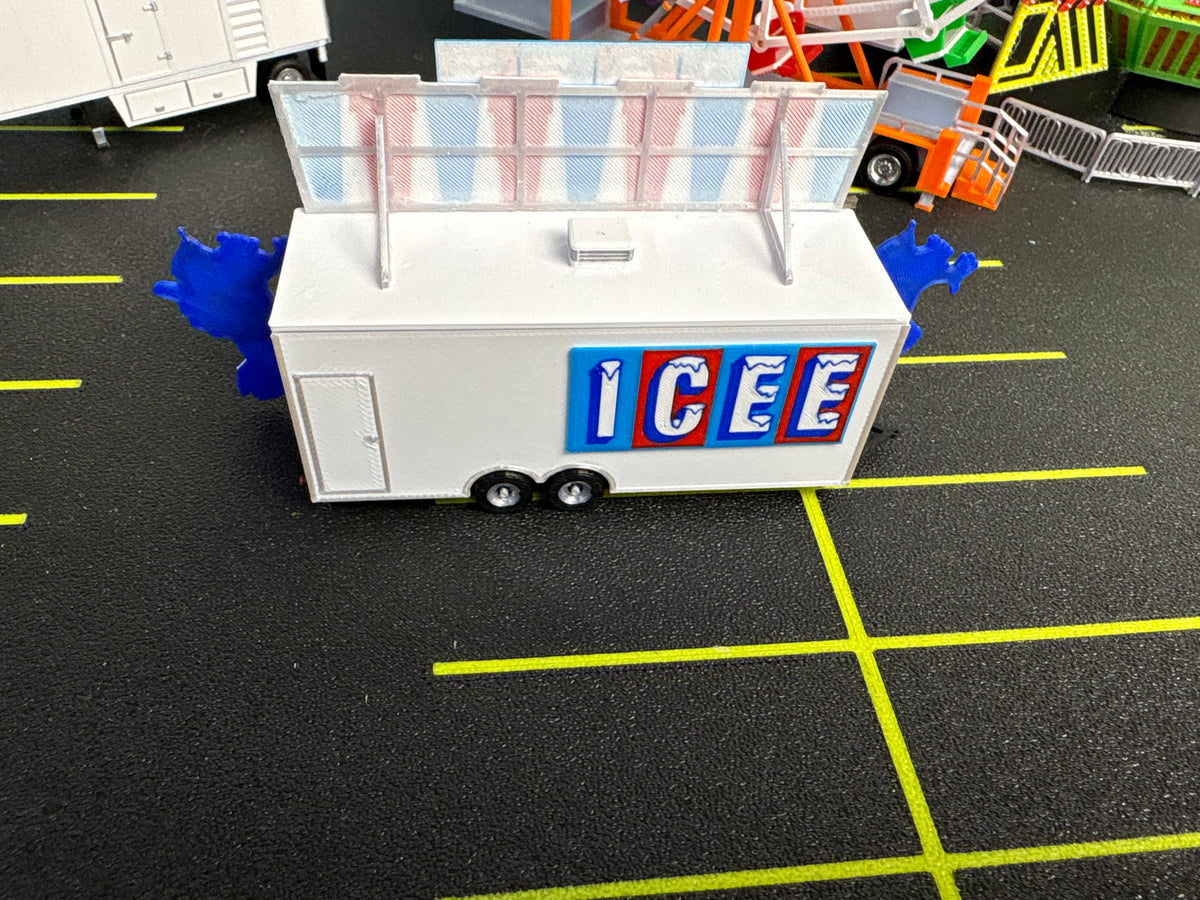 HO Scale Food Trailer - ICEE