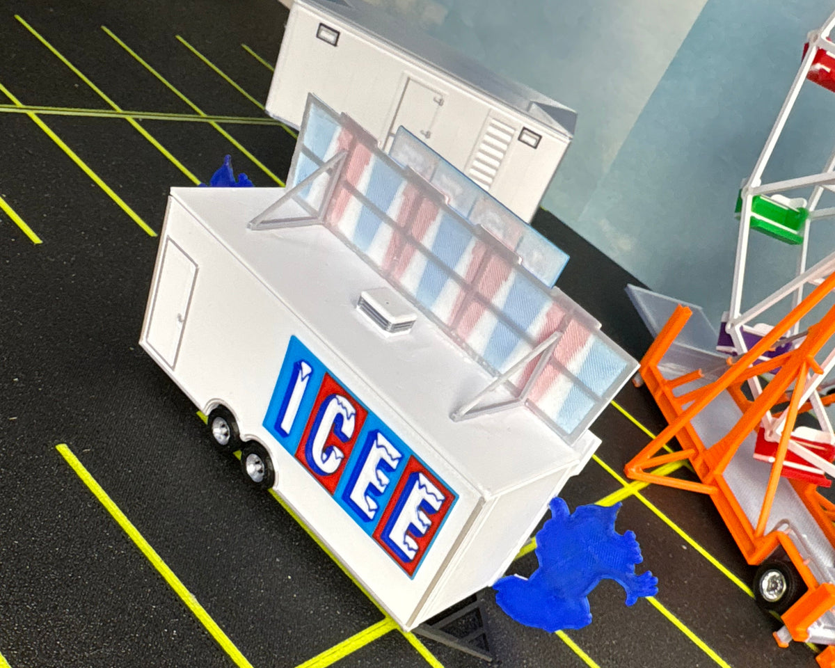 HO Scale Food Trailer - ICEE