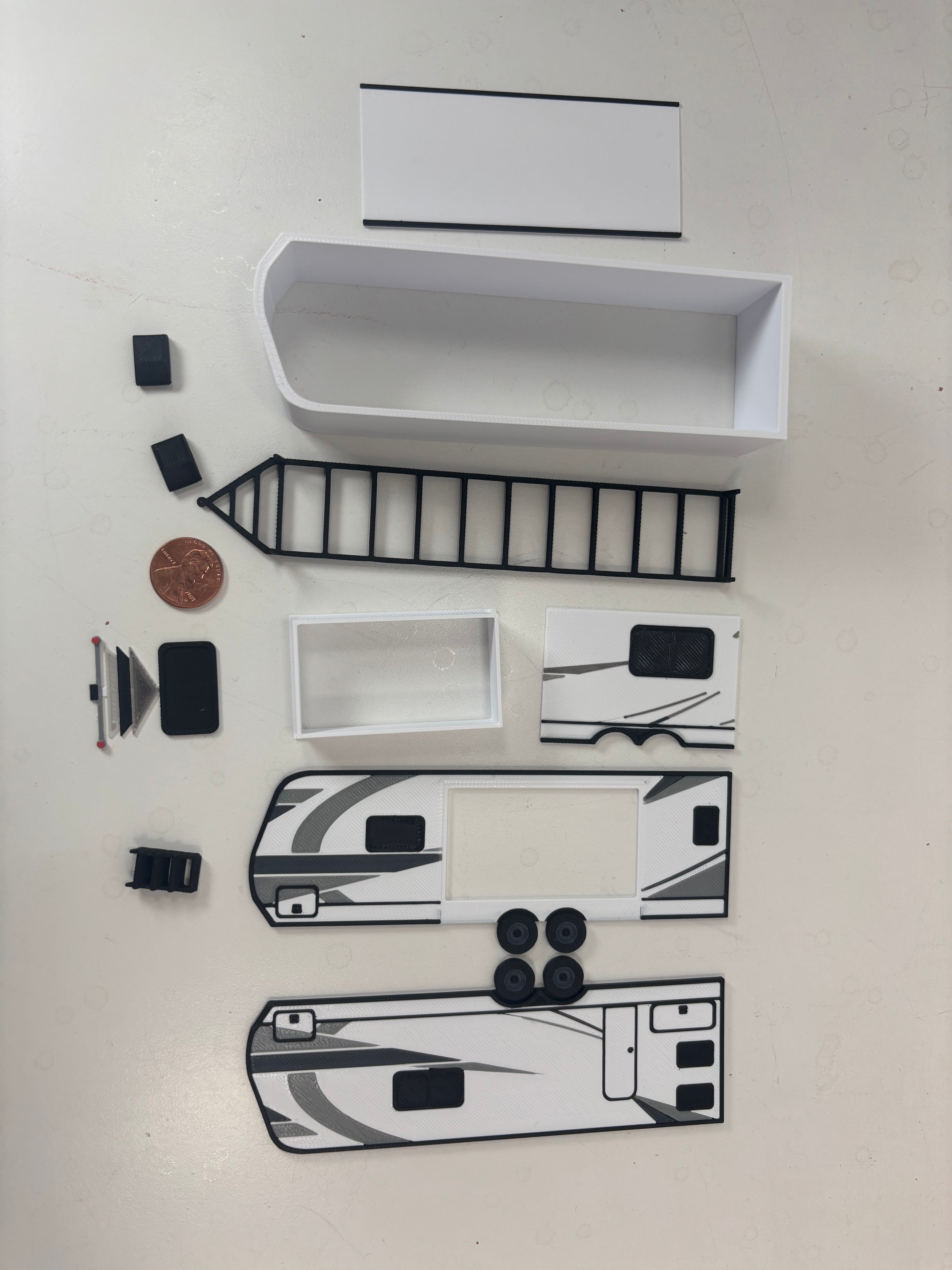 1/64 Scale Bumper Pull Camper