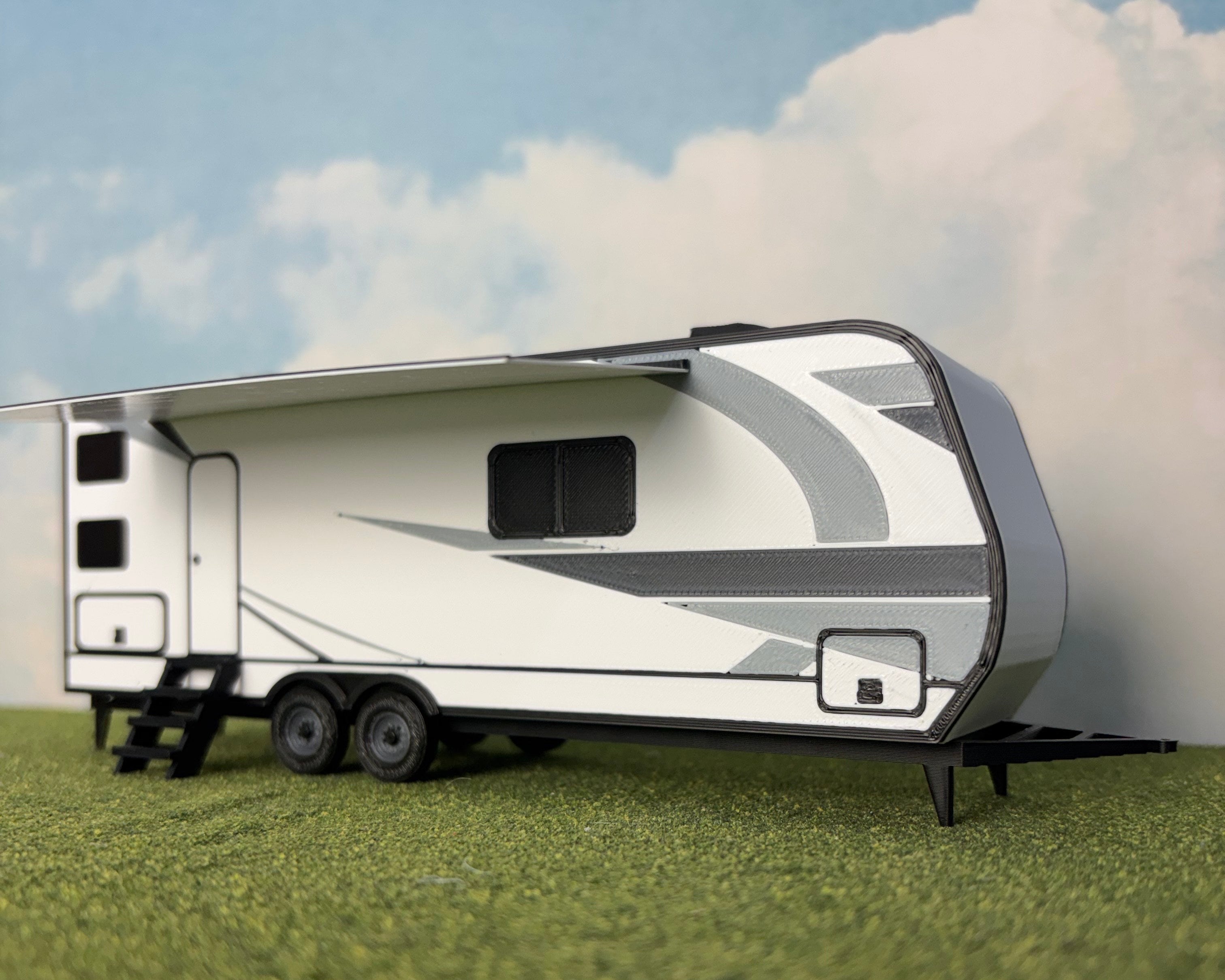 1/48 Scale Bumper Pull Camper