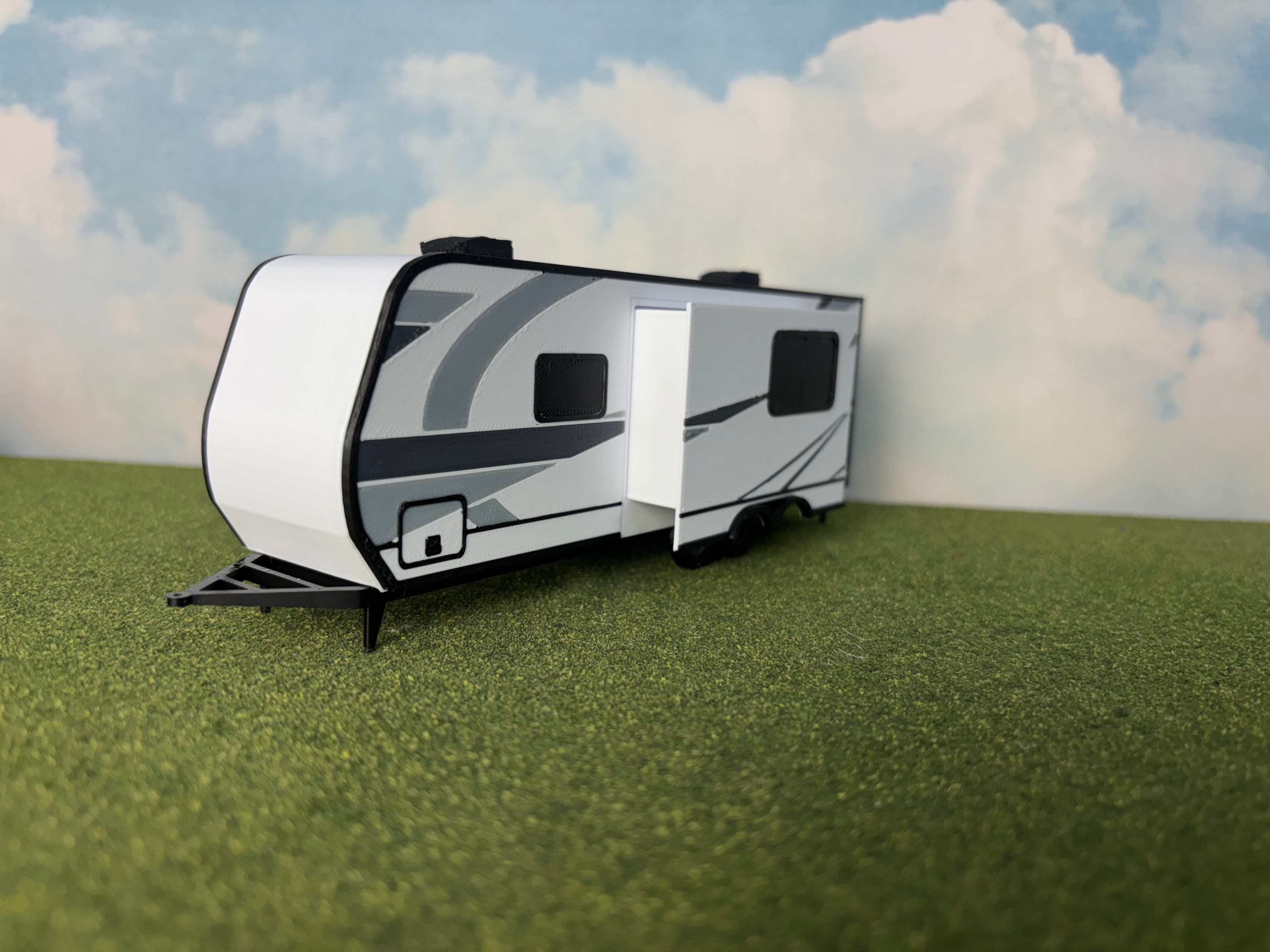 1/48 Scale Bumper Pull Camper