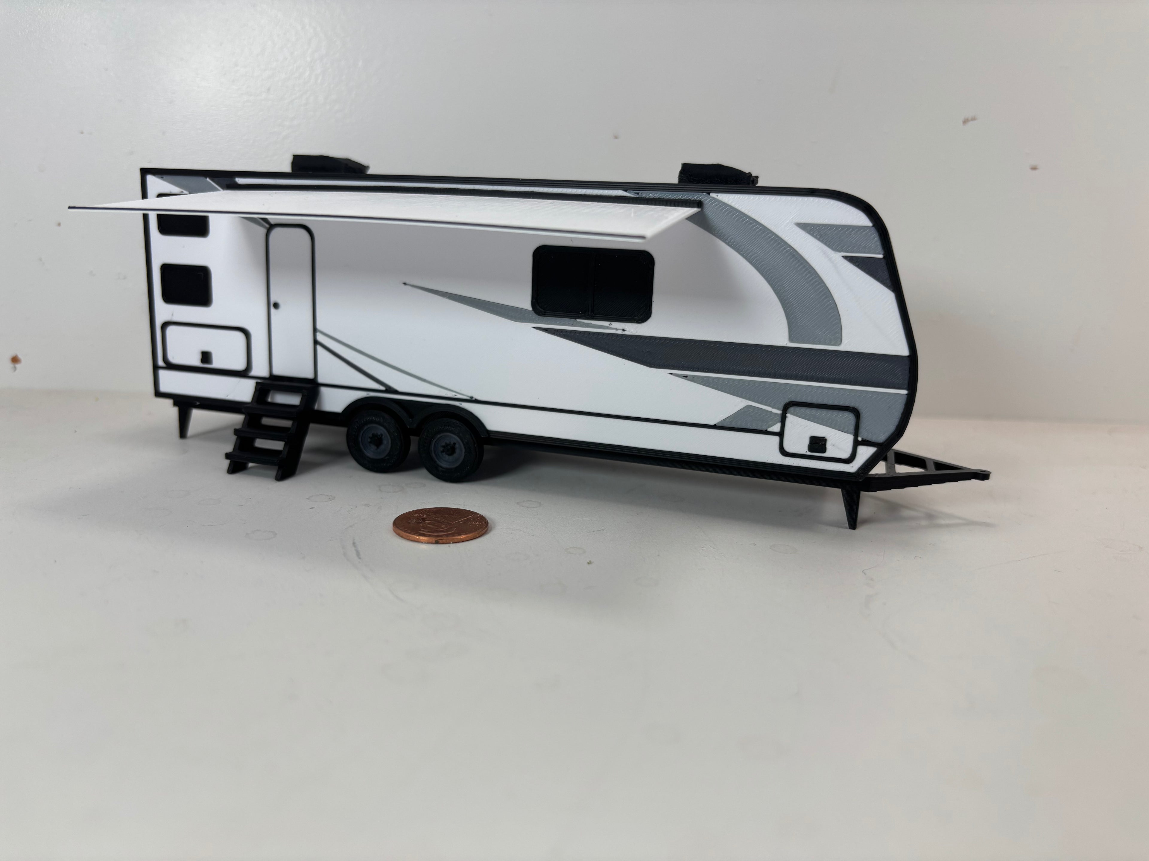 1/48 Scale Bumper Pull Camper