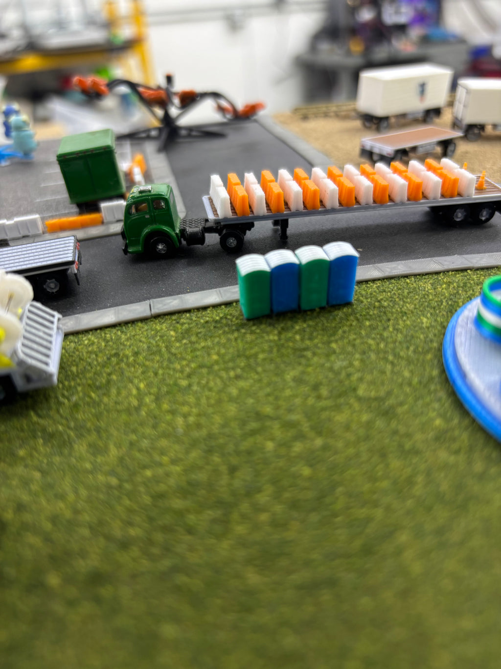 N Scale Porta Potty (4 Pack)