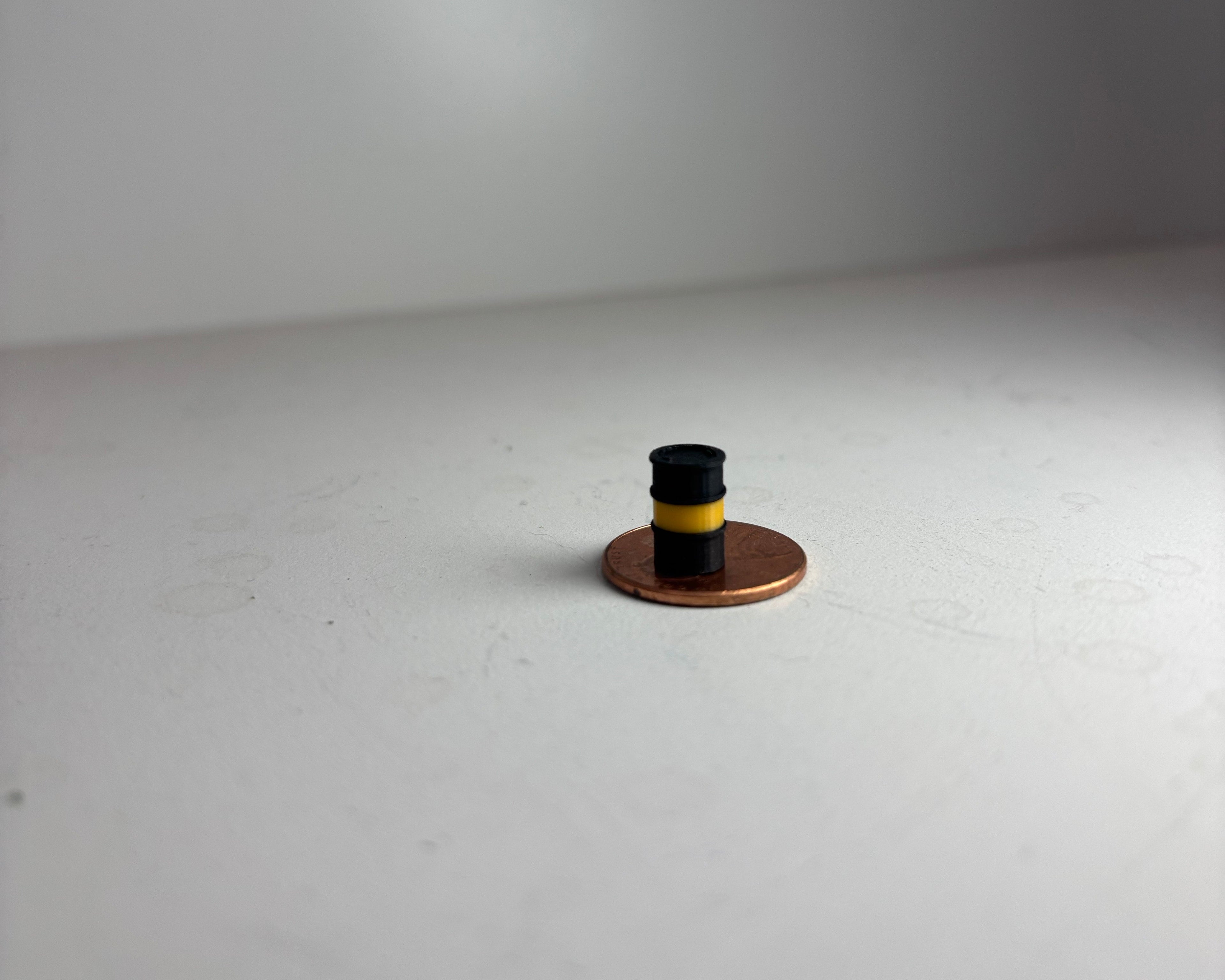 HO Scale CAT Oil Barrel (10 pack)