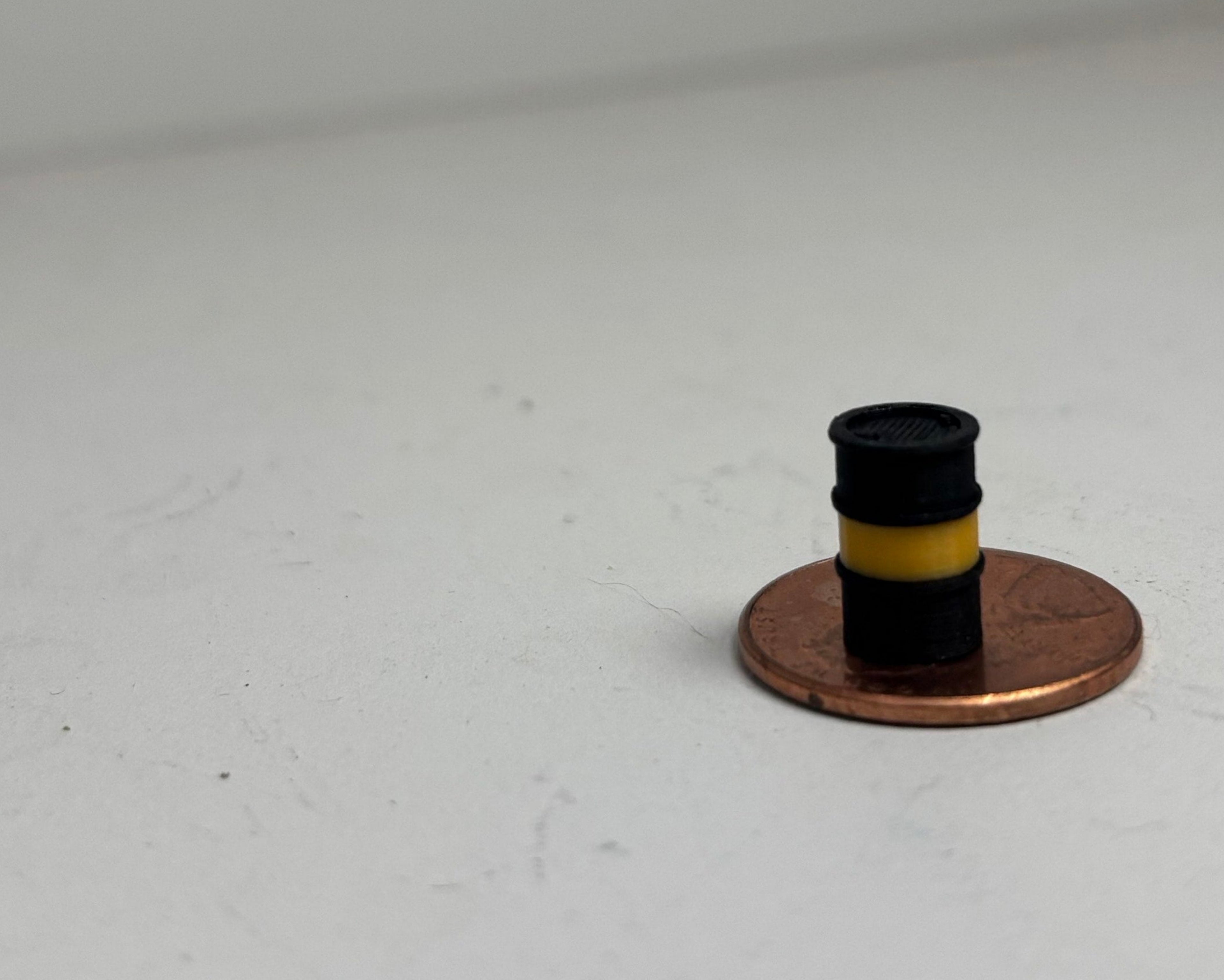 HO Scale CAT Oil Barrel (10 pack)