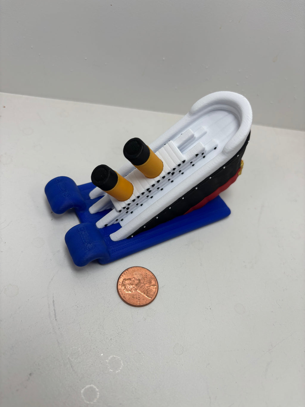 HO Scale Titanic Inflatable Slide