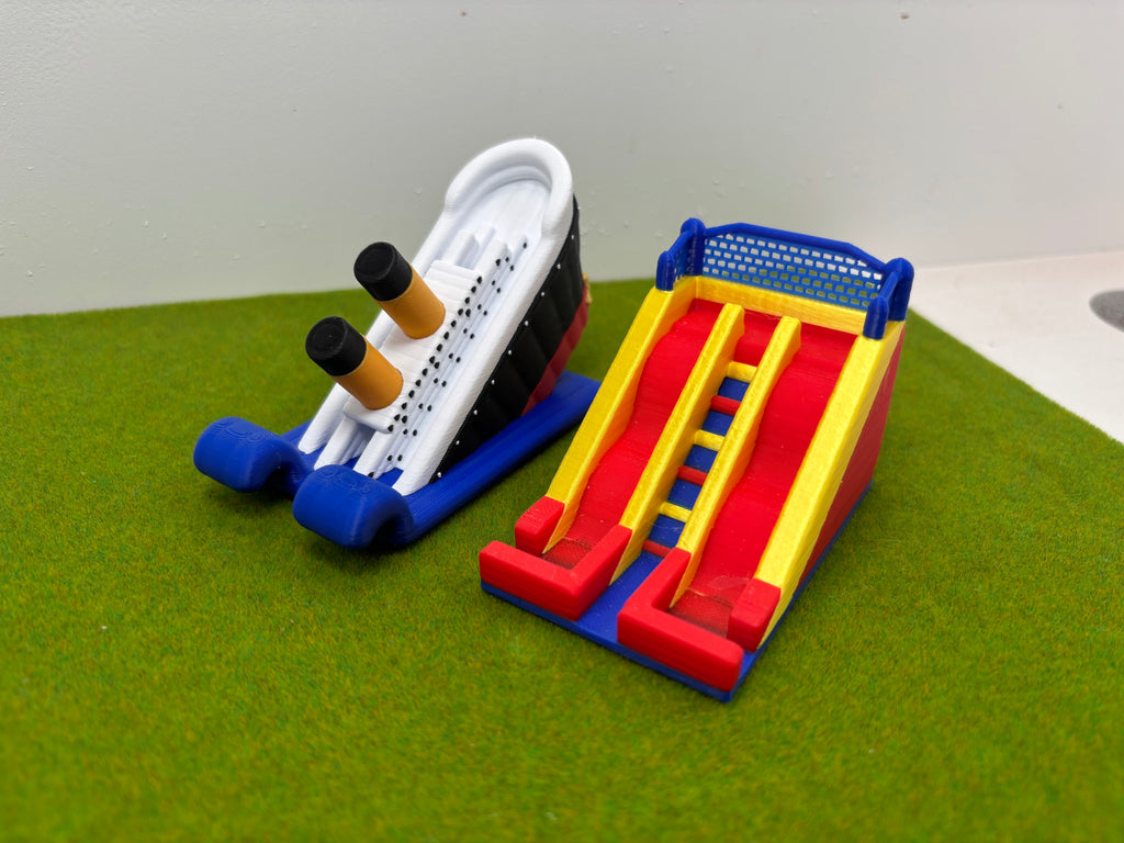 HO Scale Titanic Inflatable Slide