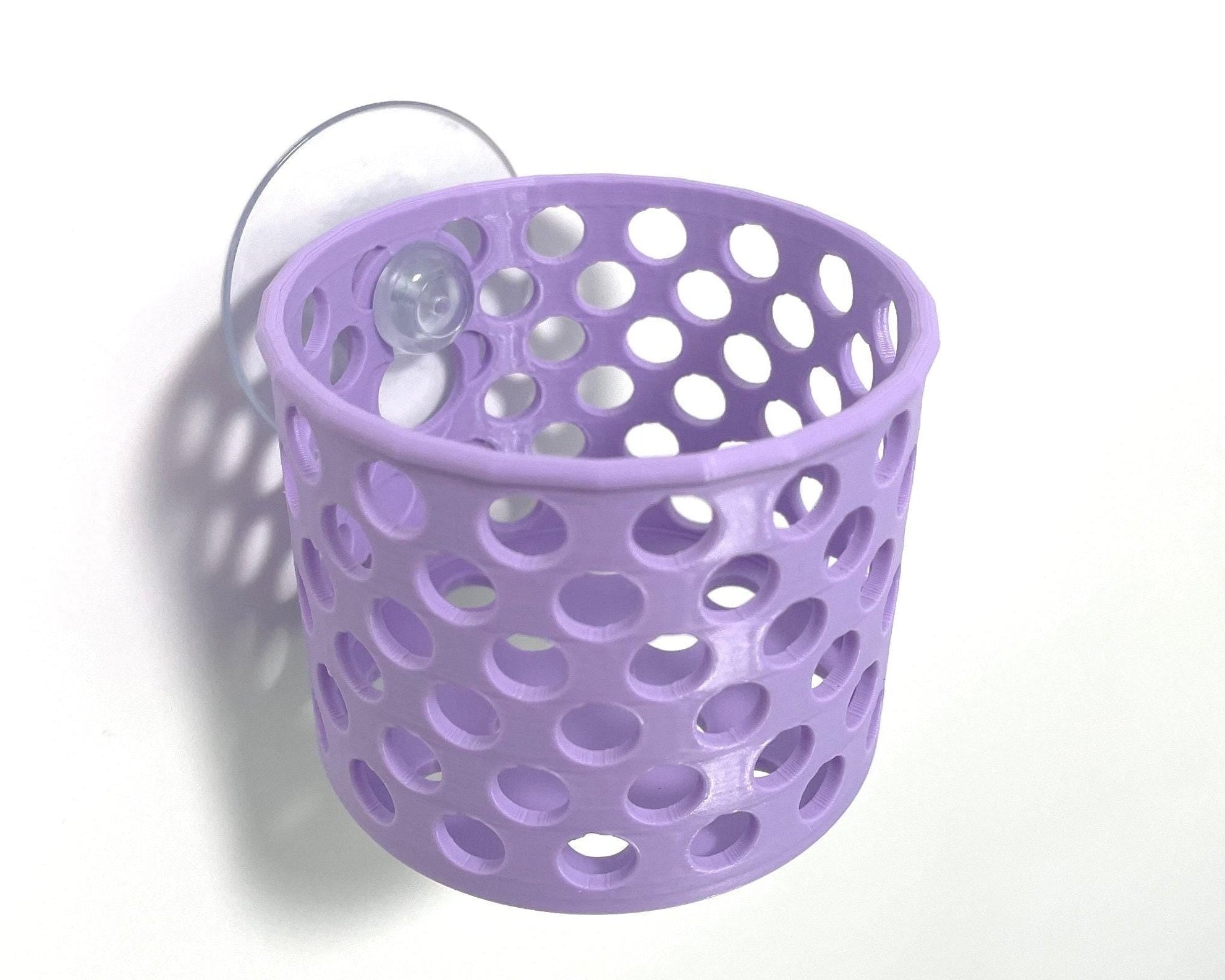 Shower Steamer Holder. Shower Suction Cup Basket.