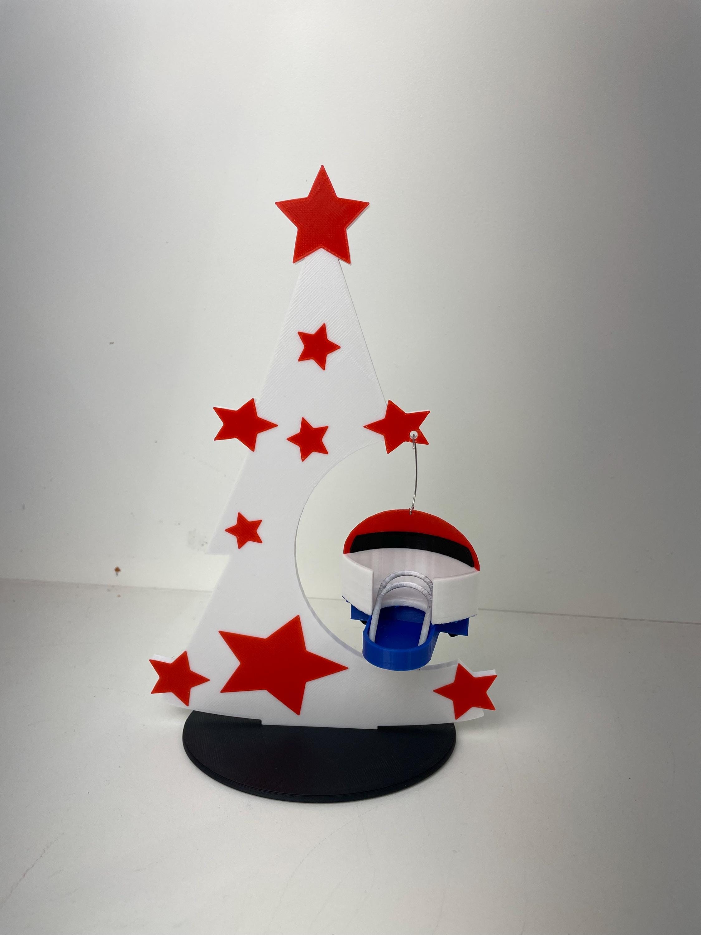 Tilt A Whirl Tub Christmas Ornament!