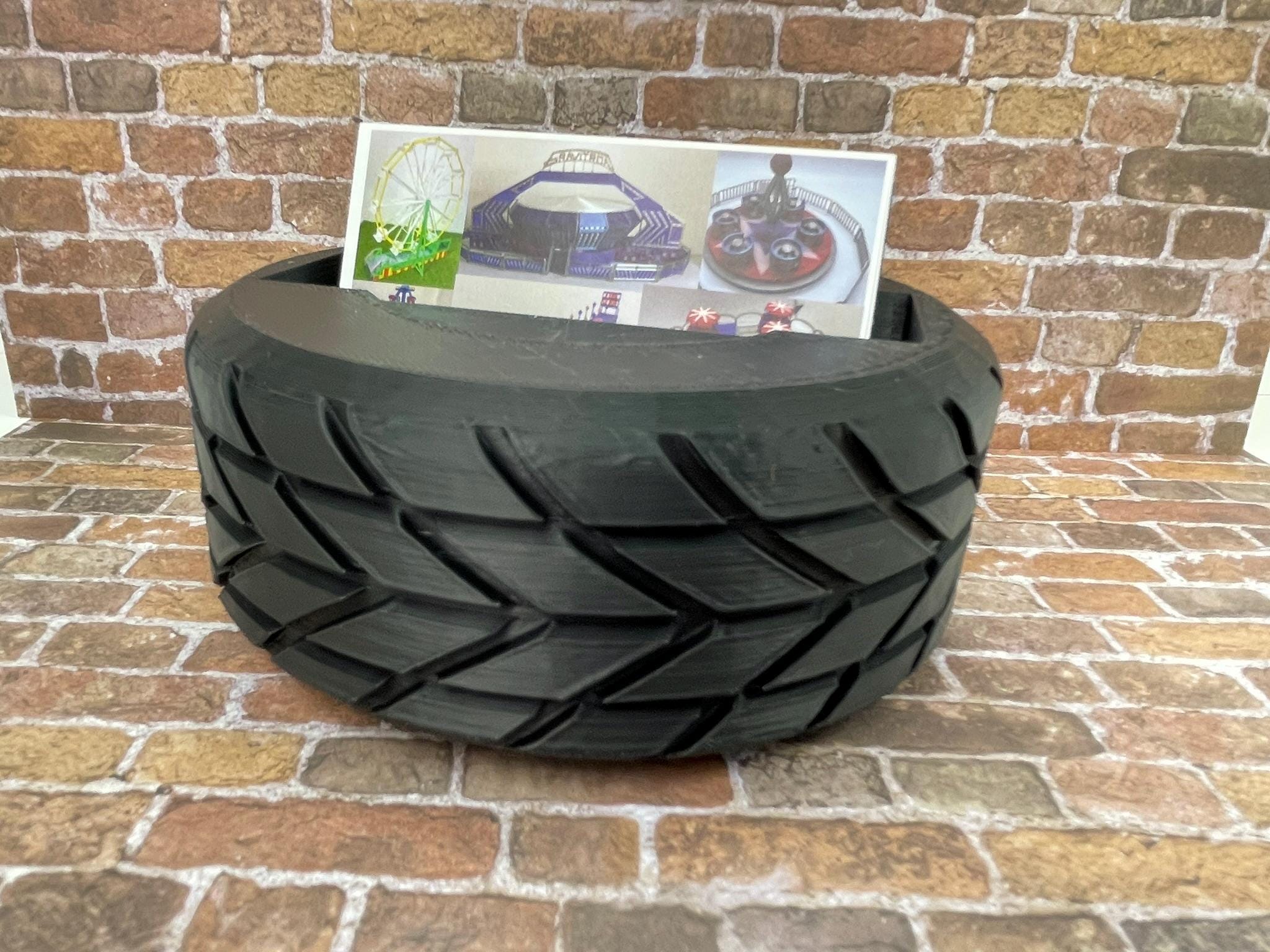 Tire Business Card Holder