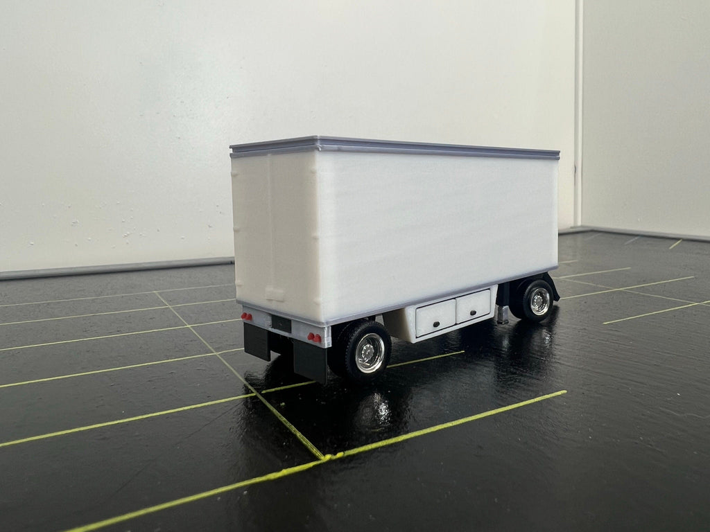 Ho Scale PUP Trailer Office/Generator.