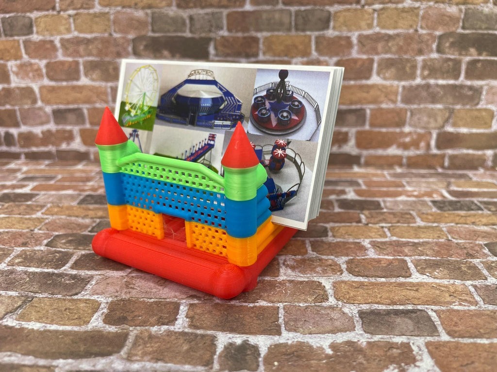 Bouncy House Business Card Holder