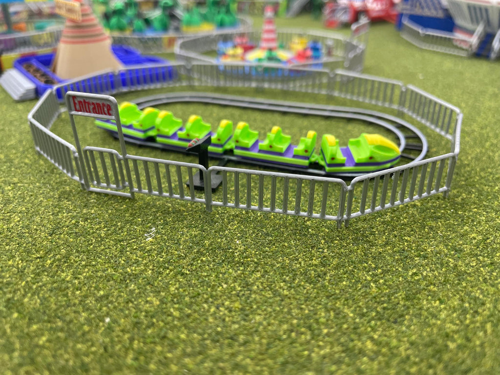 HO Scale Kiddie Jet Train Ride for Model Train Layouts and Dioramas Kit 1/87