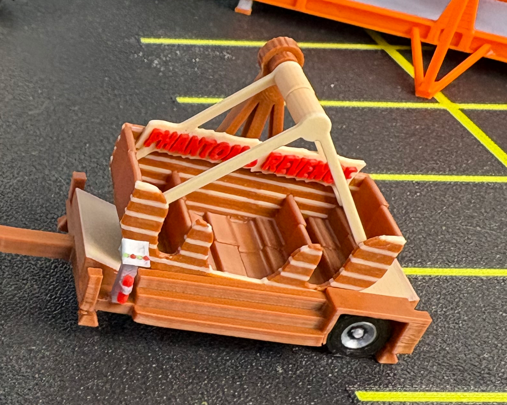 HO Scale Phantoms Revenge Kiddie Ride